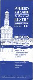 Boston By Foot Brochure Explorer