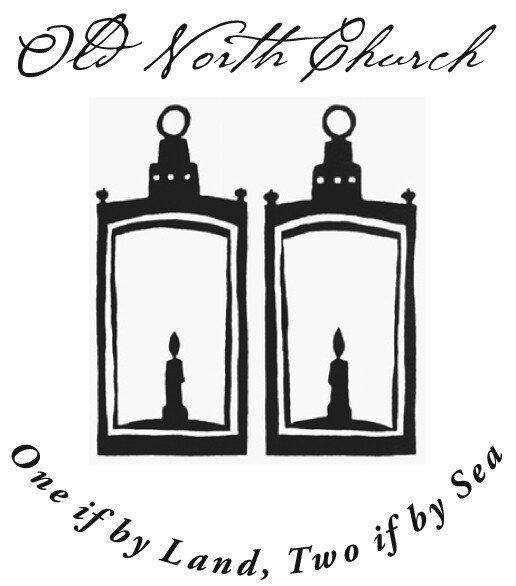 old north church logo one if by land two if by sea