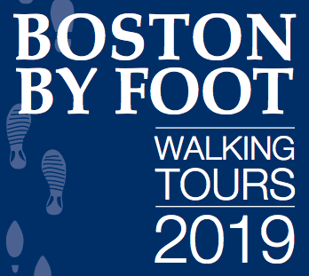 boston by foot walking tours poster for 2019