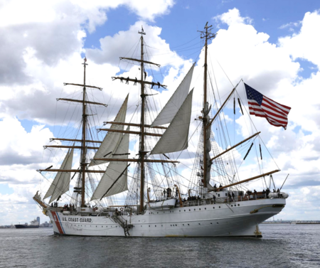 us coast guard sailing vessel