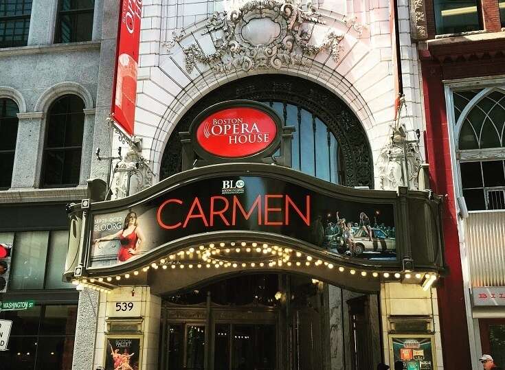 Boston's Opera House Marquee