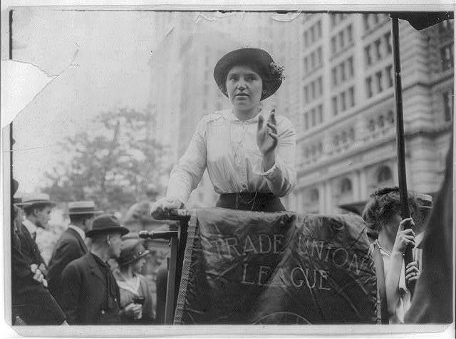 A Woman Booster for the Trade Union League