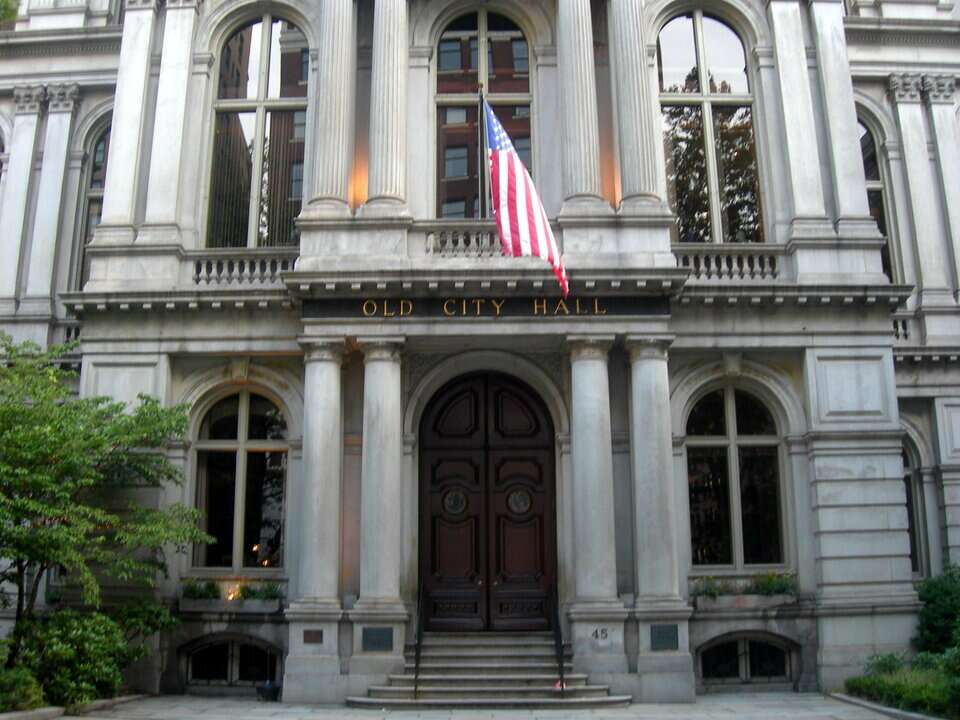 Boston's old city hall